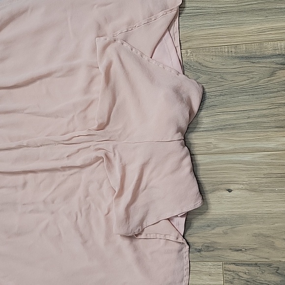 Torrid Peach Lace-Up Crepe Shorts - Picture 12 of 12